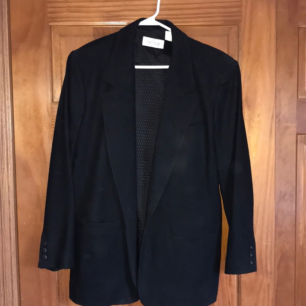 Women’s Black Wool Blazer